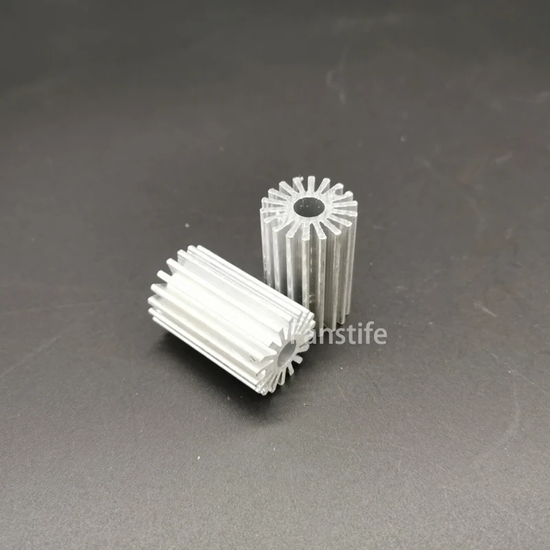 20 mm 1W 3W chladiča vysokovýkonný hliníkový LED radiátor LED svetlo LED svetlo Heatsink 30 mm výška