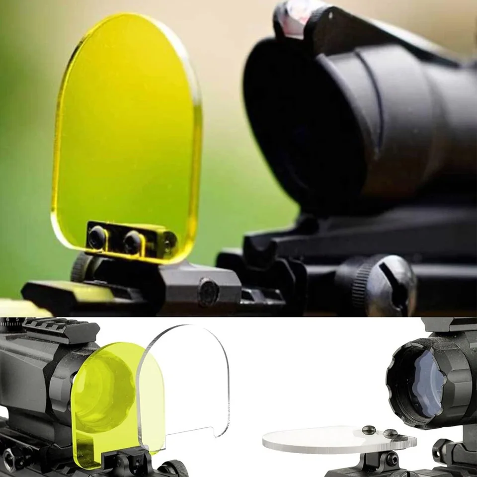 20 mm okuliare Ochranná puška Airsoft Lens Guard Sight Pohľad do vonkajšieho náradia Holografické okuliare na ochranu očí
