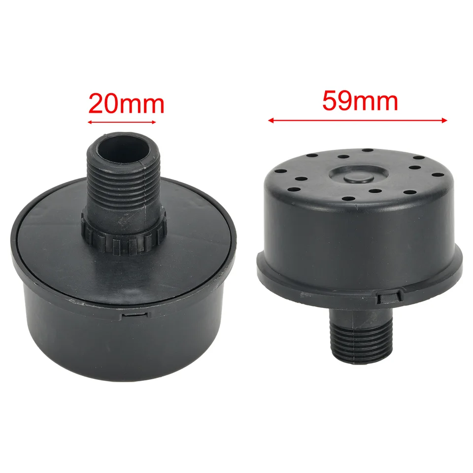 20 mm samec závit vzduchového kompresora Časti tlmivý tlmič vzduchu