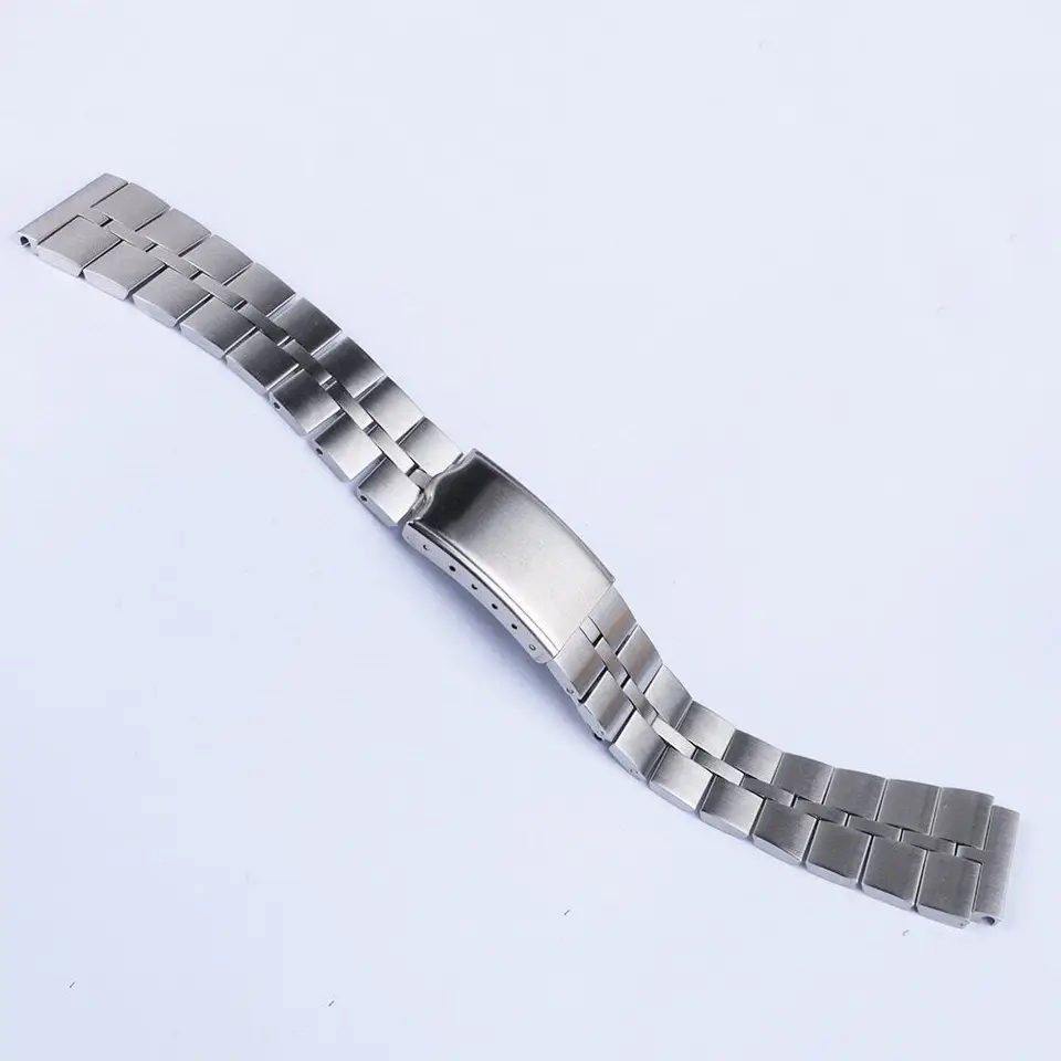 20 mm vysoko kvalitná pásma náramkov z nehrdzavejúcej ocele pre hodinky Seikox Bull-Head Z040S hodinky