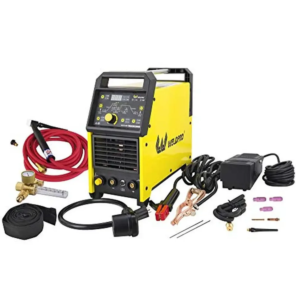 200 AMP Digitálny zvárač tig s pulzom CK 17 Torch Duálne napätie AC/DC Welding Funkčnosť Profesionálny dizajn MMA Stick Welding