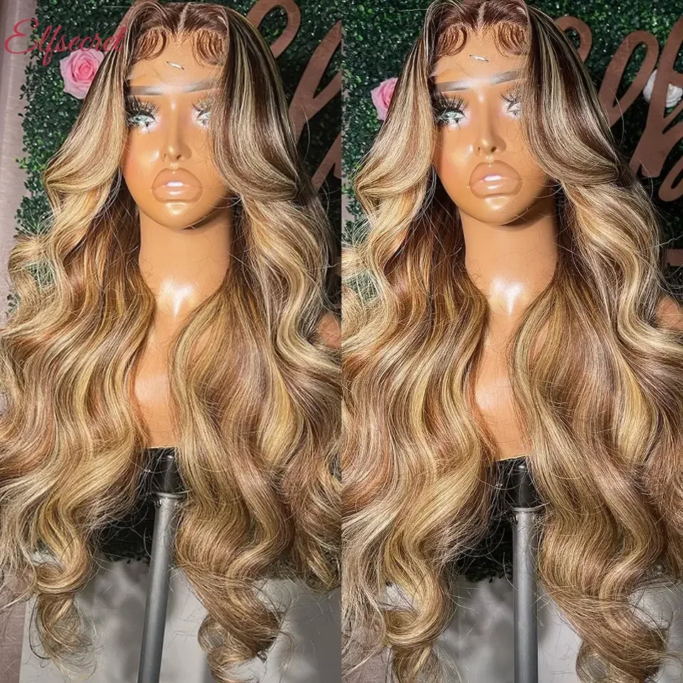 200 Density 13x4 Zvýšenie čipky prednej parochne pre ženy Wave Body Wave Human Hair Parochňa pred trom