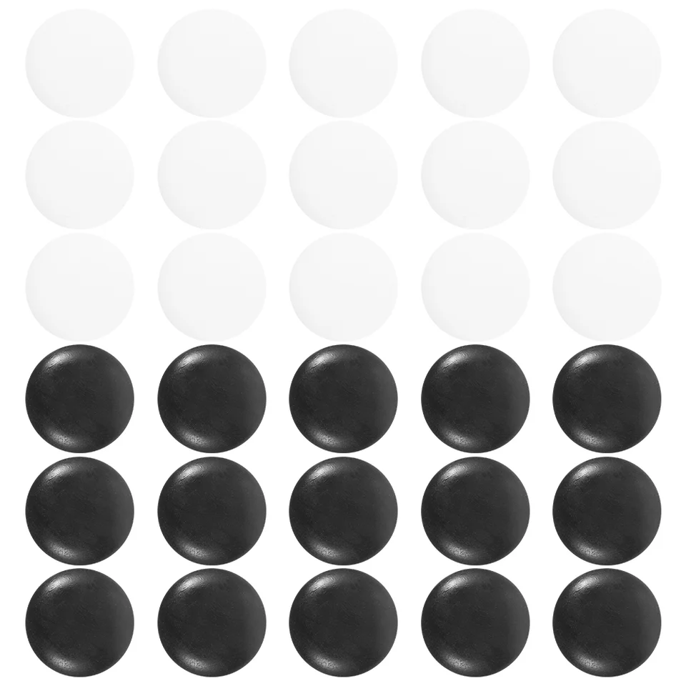 200 počítačov Go Piece Board Game Accessories Chess Stone Beads School Supplies Bag živica