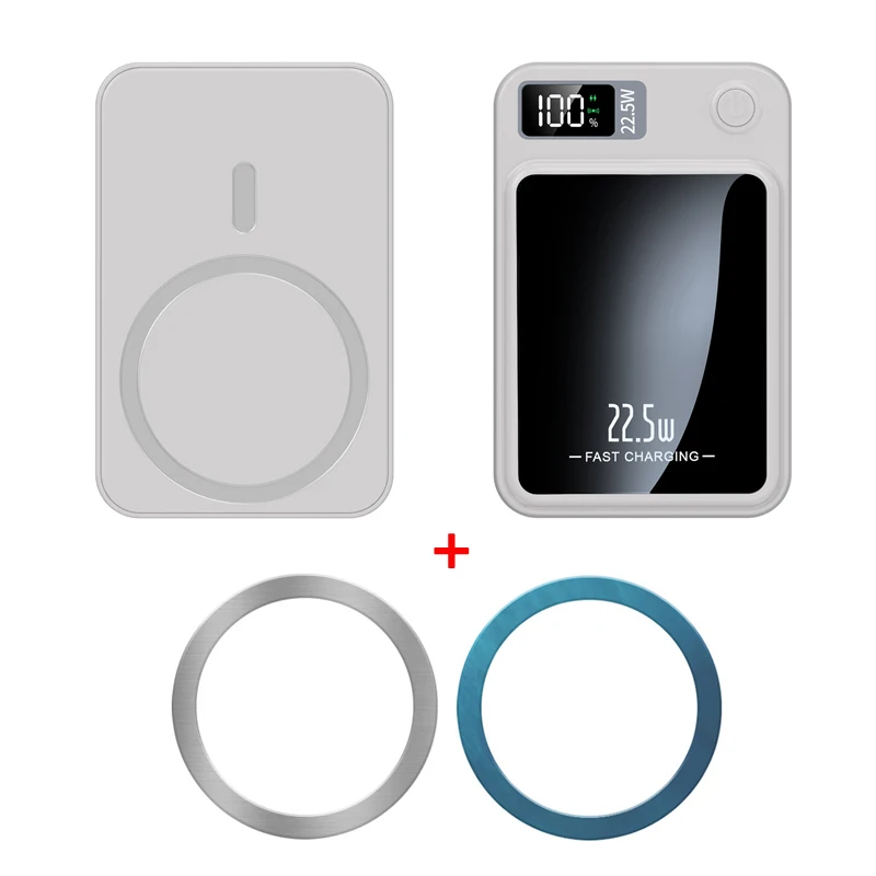 20000 mah Magsafe Power Bank Magnetic Wireless PowerBank pre iPhone 15 14 Xiaomi Huawei Prenosná indukčná nabíjačka náhradná batéria