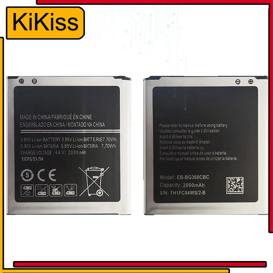 2000MAH EB-BG360CBC batéria pre Samsung Galaxy Core Prime G360 G361F G361H G360H/F LTE SM-G3606 G3 BATERIA + Číslo sledovania