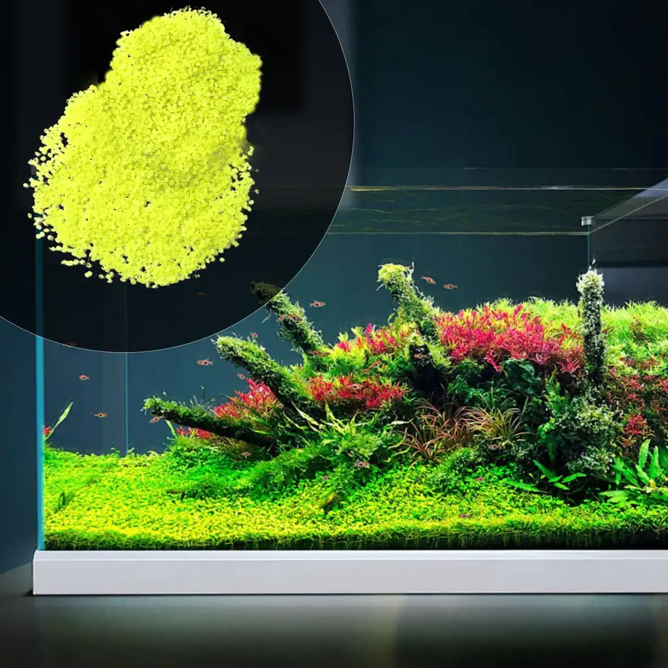 2000x dekoratívne skaly 3-5 mm viac-scenario lesklé žiarivky štrkové záhradné kvetinové lôžko pre ozdobu akvárium DIY Potted Plant