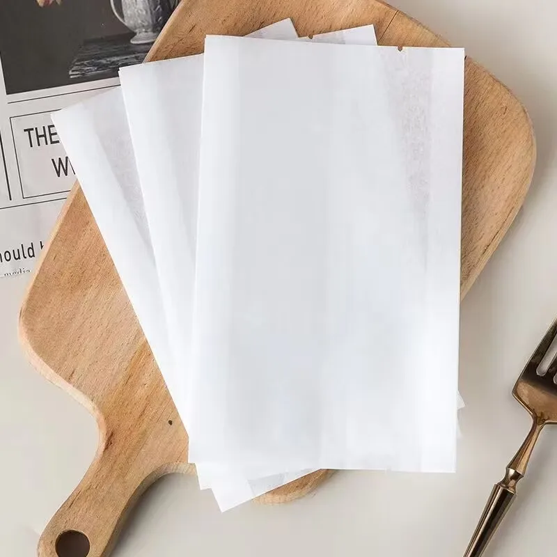 200ks bavlnené papierové tašky Rice Ball Sushi Balenie vrecká pre DIY Food Grade Baling Bag Eco-Friendly