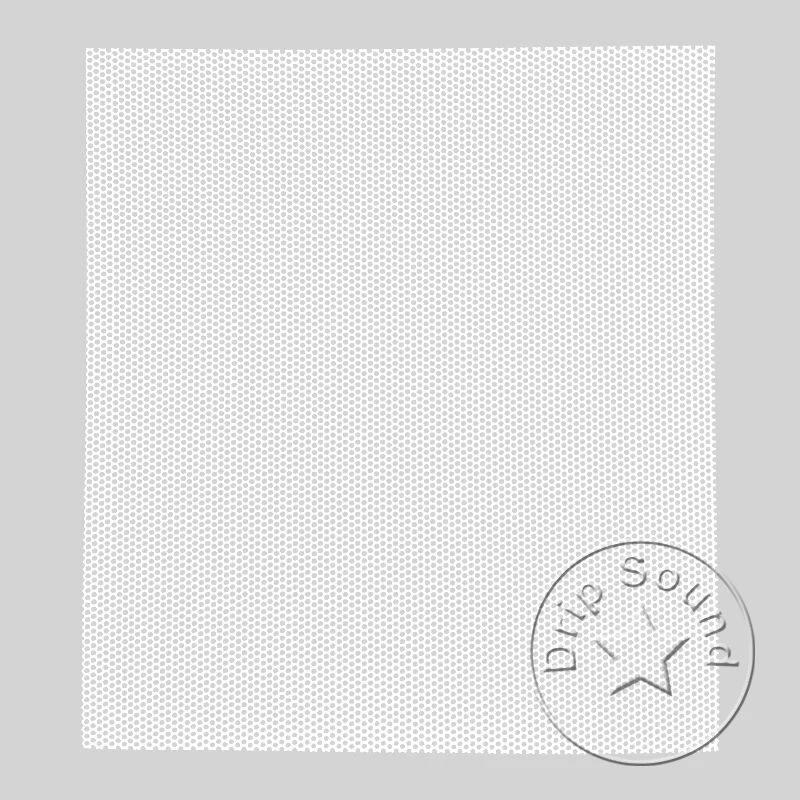 200x180 mm automobilový zvuk Tweeter Reproduktor Konverzia sieťový kryt dekoratívny kruh štvorcový kovový mriežka ochrana #White