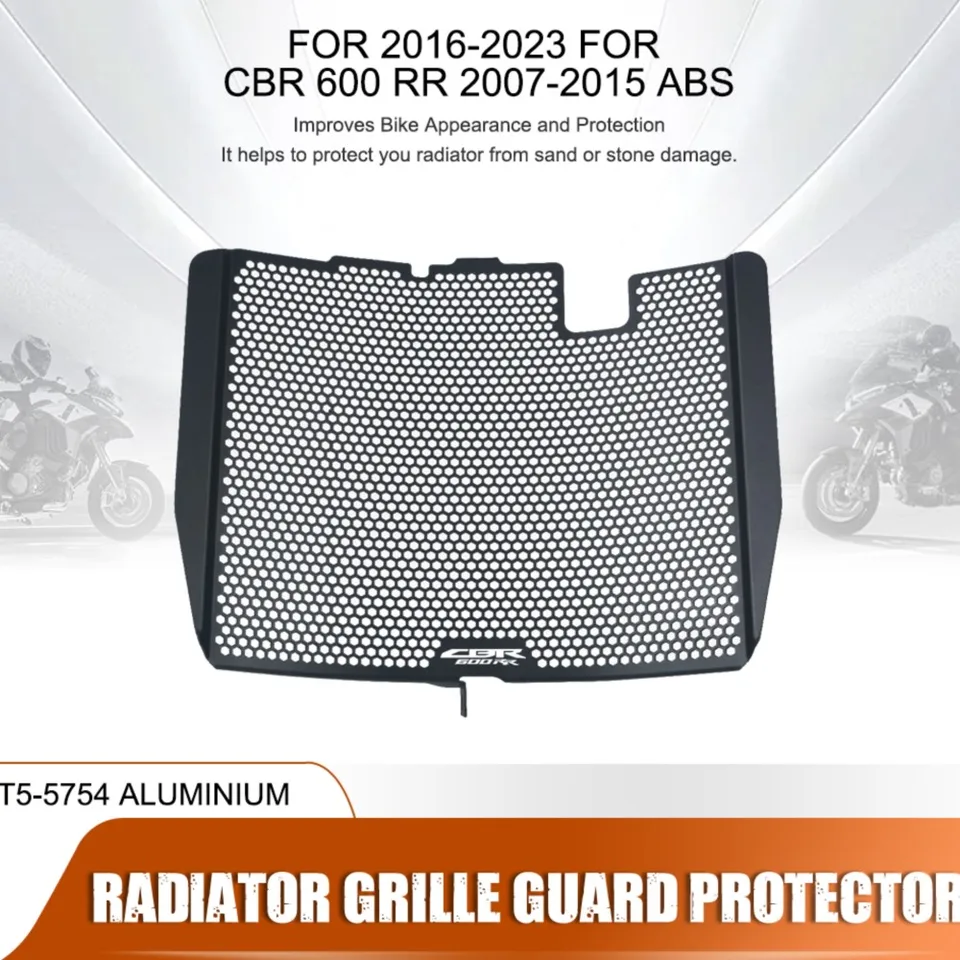 2016-2023 CBR600RR Radiator Grille Guard Cover Cover pre Honda CBR 600 RR 2007 2008 2009 2012 2013 2014 2015 CBR600 RR ABS