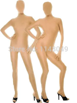 2017 mäsová farba fullbody spandex zentai oblek