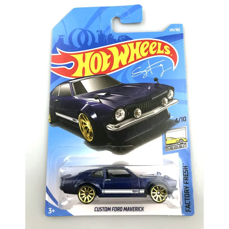 2018-219 Hot Wheels 1:64 Custom Ford Maverick Diecast Model Gift