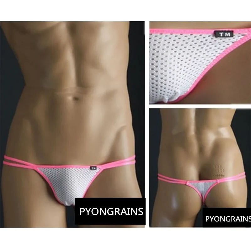 2018 Nové sexy tangá Men Sexy muži Underwear Multi Colors Cueca Gay Men Underwear Low-Rise Mens Jockstraps Tenerálna spodná bielizeň