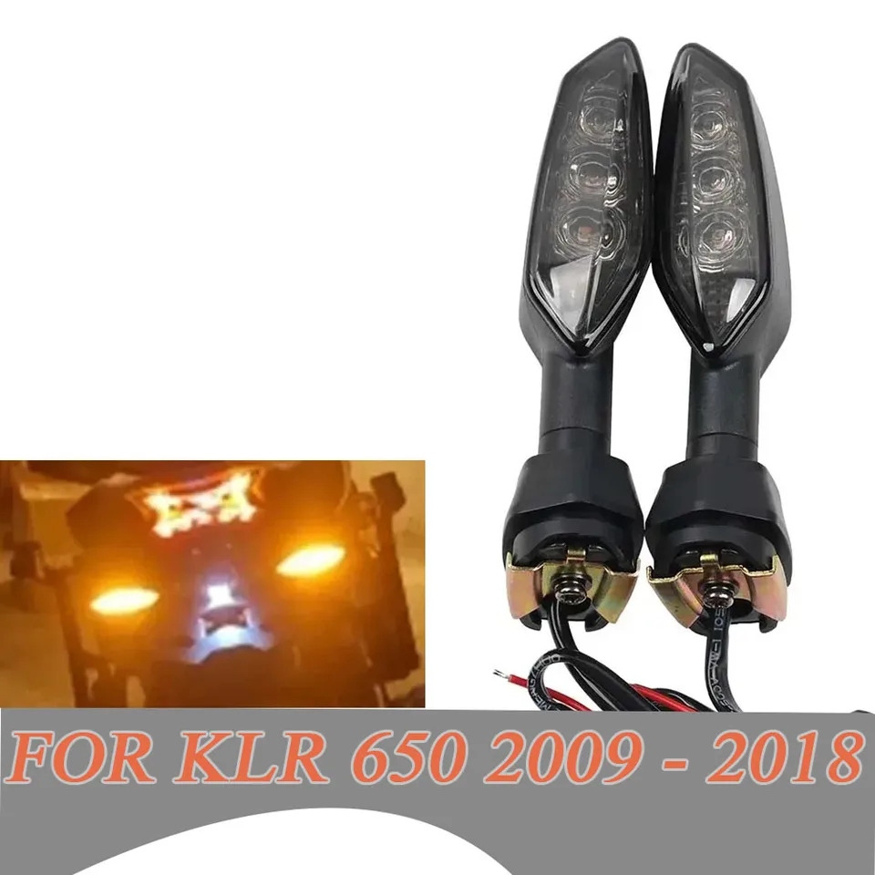 2018 pre Kawasaki KLR 650 KLR650 Turn Signal Ligth 2017 2016 2015 2014 2014 2010 2010 2010 Front Zadné LED indikátor LIGHT FLOSHERS
