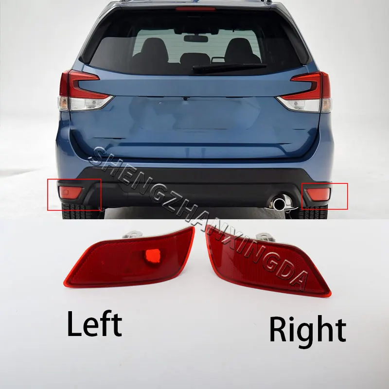 2019 2020 2021 2022 Vhodné pre Subaru Forest Car zadné chvostové svetlo nárazník Výstražný reflektor Light Reflector No Brzdenie svetla Hmlové svetlo