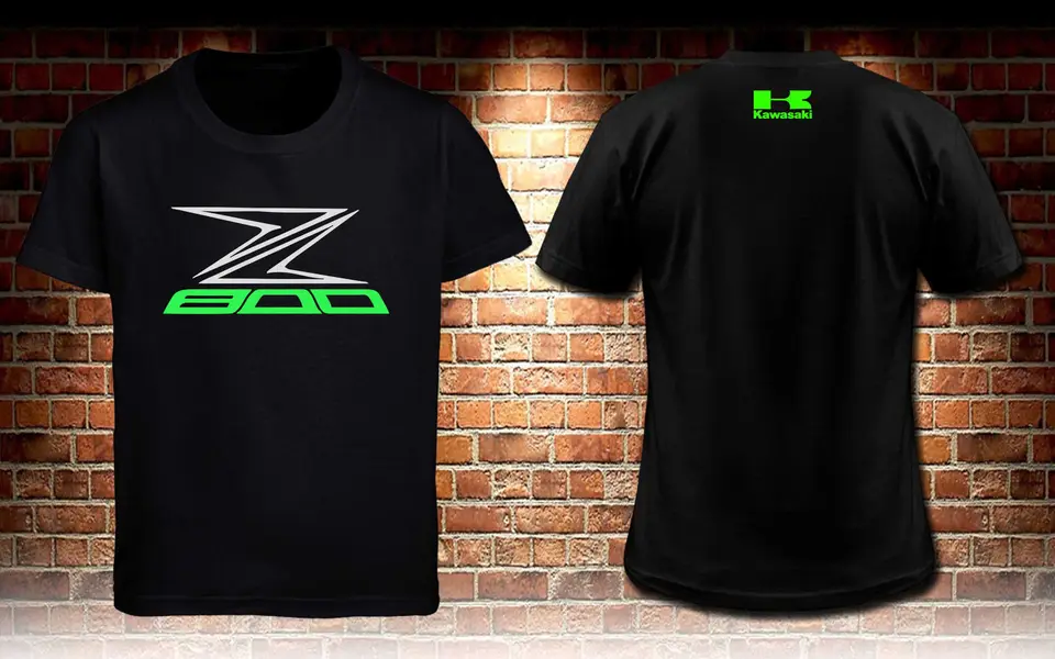 2019 módne čierne tričko japonský motor Motorsport Z800 Superbike Superbike Motorcycle Mens S TO 3xl TEE TRILE