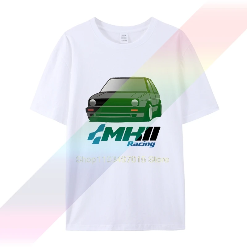 2019 New Fashion Cool Tee tričko módne golfy MK2 GTI Racings Trik