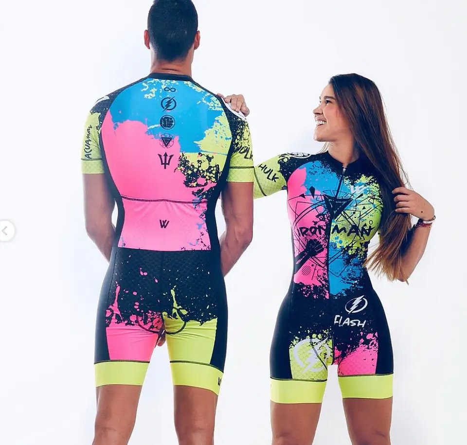 2020 Pro Team Triathlon Suit Men Dámsky pár cyklistiku dres skinistus miillot cykling ropa ciclismo set gélová podložka