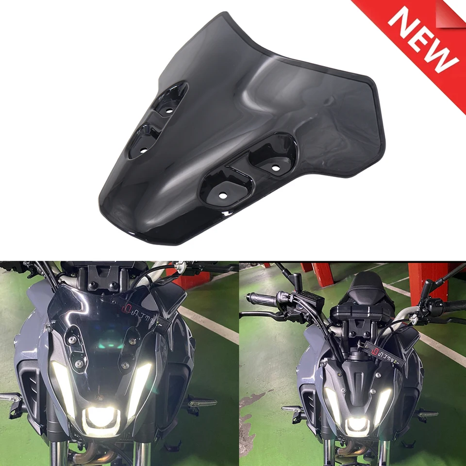 2021 2022 MT07 čelné sklo MT-07 MT 07 Pre Yamaha DEFLECTORY DEFLECTORY