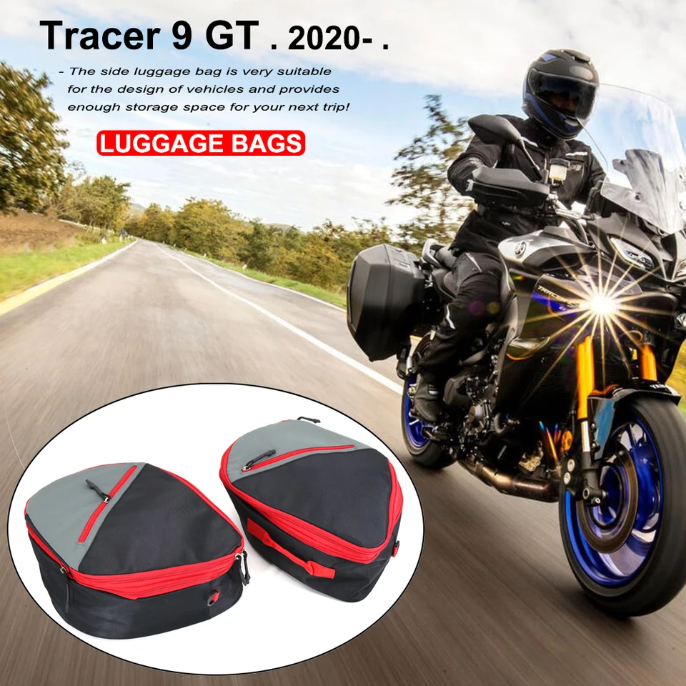 2021 2022 Nové motocyklové príslušenstvo pre indikátor Yamaha 9 GT dielov Vnútorná batožina Storage Side Box Red Tracer9 2020 -