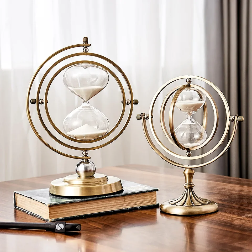 2021 Nordický kreatívny retro kovový kovový časovač časovač TV TV SBINET DECORÁCIA DEVOČNÉ PROSKY GLASS Timer