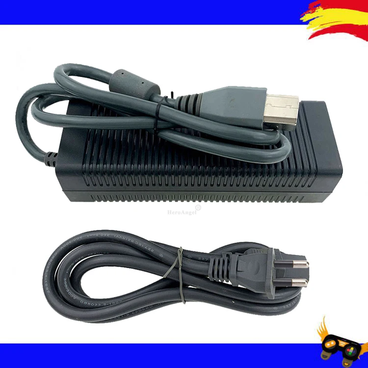2021 NOVINKA PRIPRAVA PRE Xbox 360 FAT AC Adapter Power SumPer pre Xbox360 Nabíjací nabíjací nabíjací napájací nabíjačkový adaptér