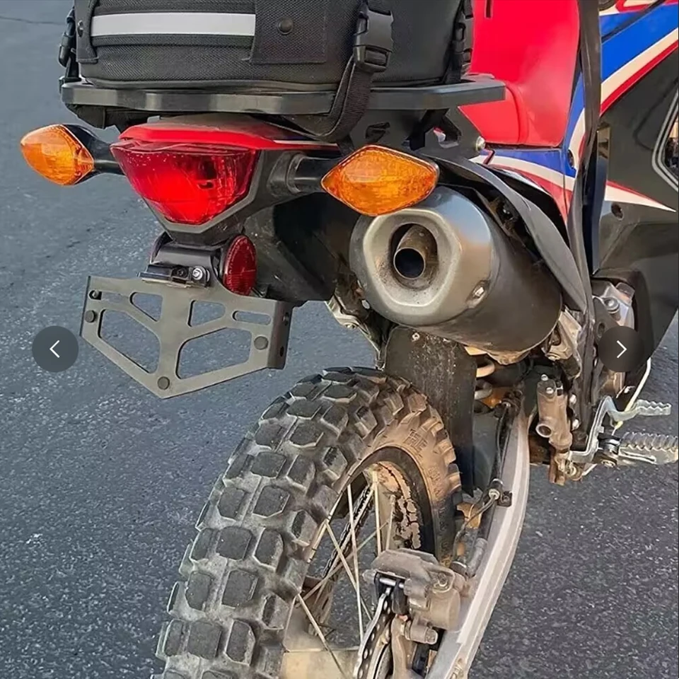 2022 2023 Motocykel zadná poznávačka držiaka držiaka držiaka Tail Tail Fender pre Honda CRF300L ABS 2021 CRF 300L 300 L RALLE