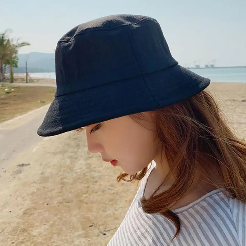 2022 Nové obojstranné nosenie rybárskych klobúkov Rybár pre chlapcov/dievčatá bob femme gorro letné vedro klobúky Ženský pán Panama Hat