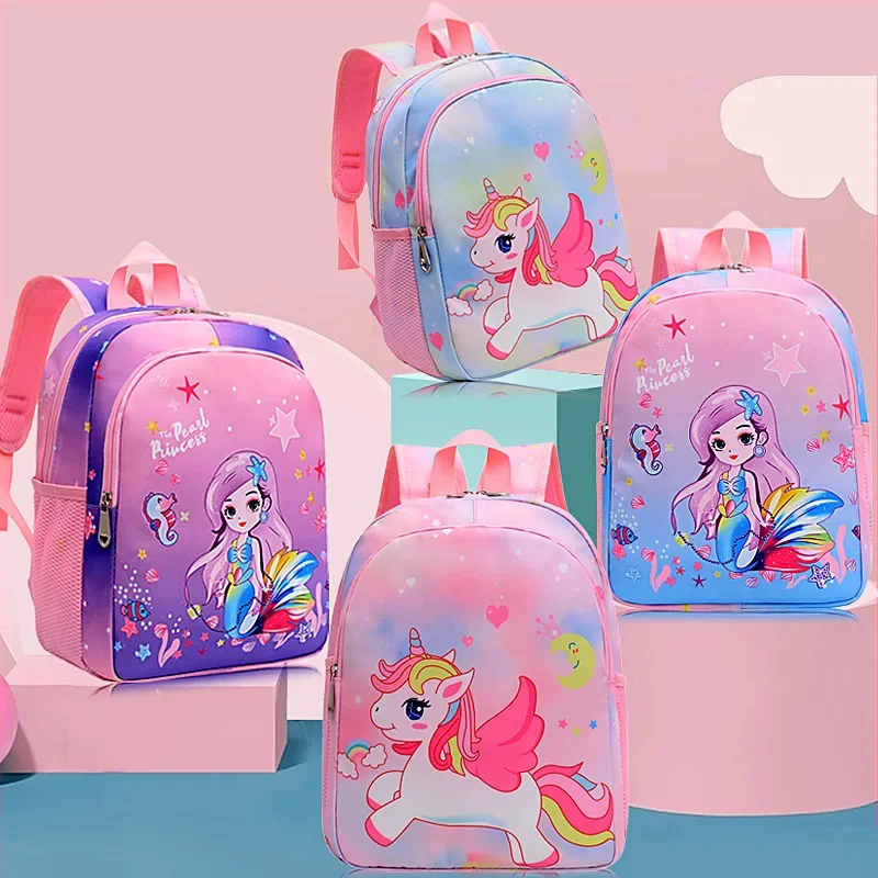 2023 Dievčatá 2-6 rokov staré deti Enginering batoh cartoon School Backpack Kids materská škola malá školská taška roztomilý batoh