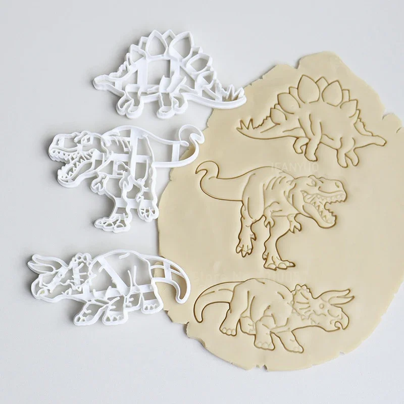 2023 Dinosaurus Cookie Cutters formy Dinosaurus sušienky Razenie plesnia cukrovinky Dezert Ponor