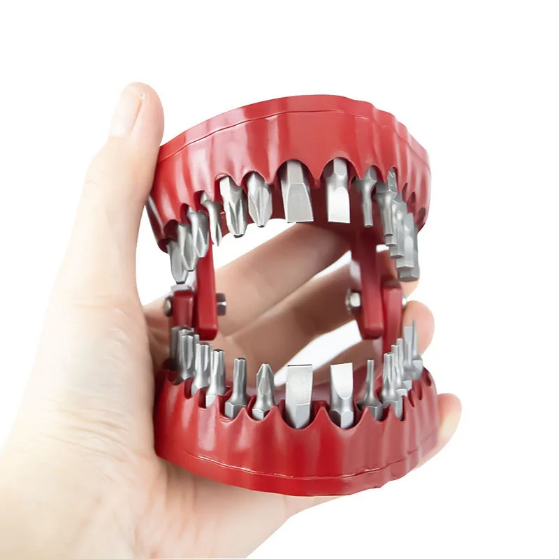 2023 držiak na bit bit pre držiak na zubné diery pre skrutkovacie zuby Model skrutkovač bit s 28 bity hodí 1/4 palca hex Bit Bit Bit Bit Adapter