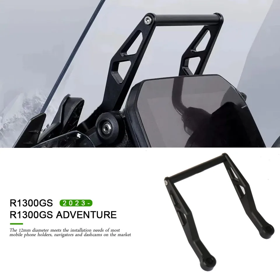2023- Motocykel CNC Navigation Bracket GPS GPS Držiteľ držiaka MONT PODPORA BMW R 1300 GS R1300GS dobrodružstvo R1300GS