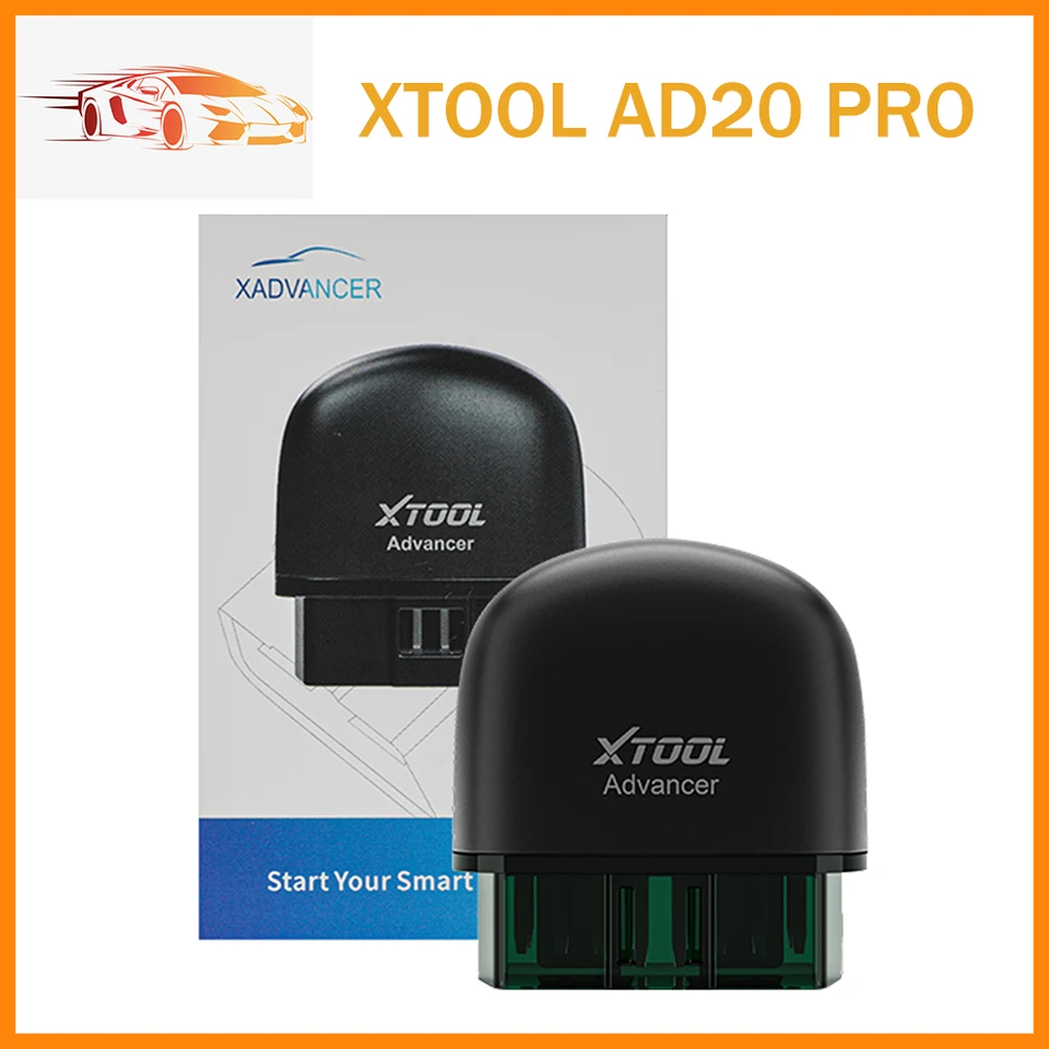 2023 najnovší Xtool Advancer Ad20 Pro Scanner Code Code Readers Full OBD2 Funkcie Všetky systémy Diagnostické nástroje Test batérie