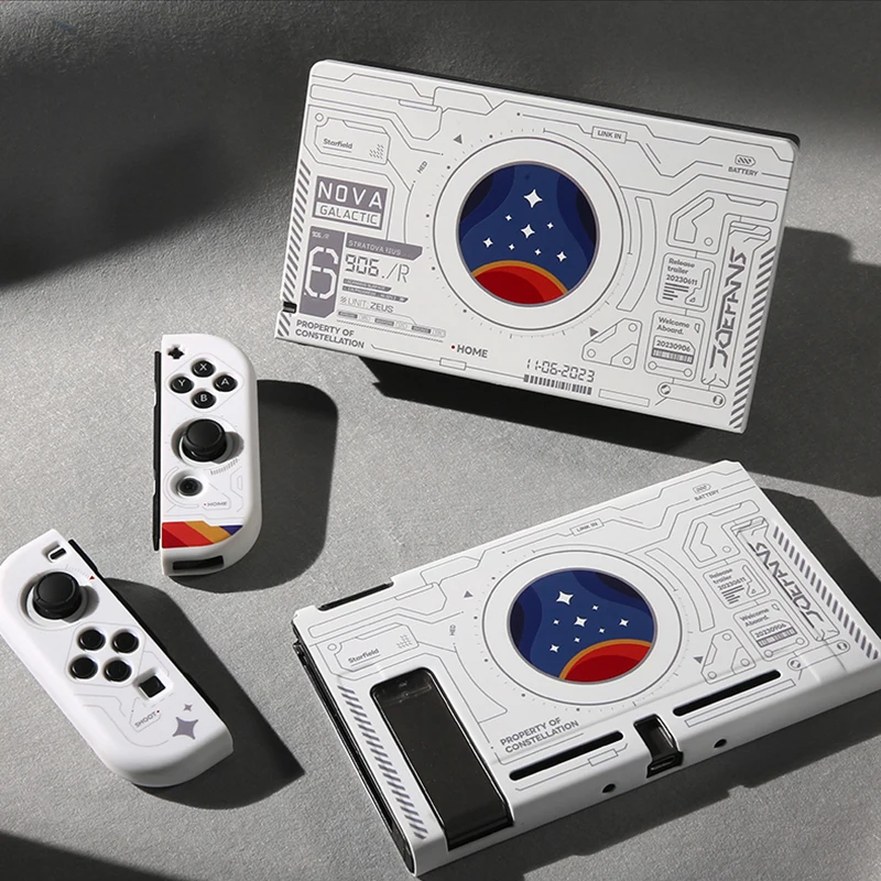 2023 NOVINKA PRE STARRY Sky Hard TV Dock Cover Shell pre Nintendo Switch /Switch OLED Joy-Con Controller Full Protector Case Case
