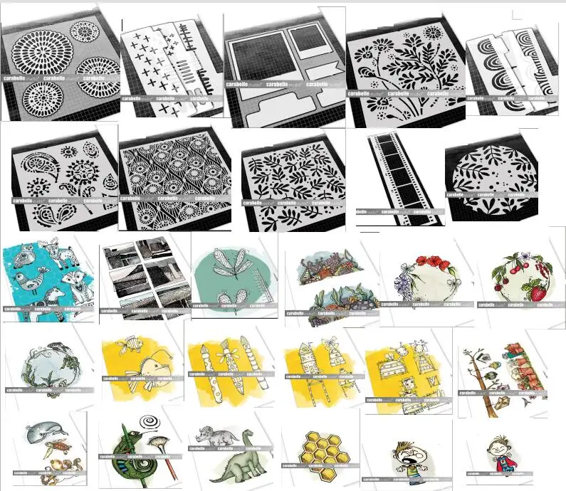 2023 Nová karikatúra priehľadná čistá silikónová pečiatka DIY Scrapbooking Photo album dekoratívna číra pečiatka W1560