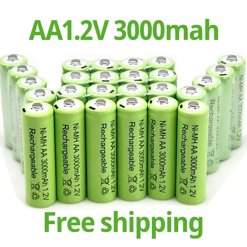 2023 NOVÝ 1,2 V 3000MAH NI MH AA Nabíjateľná nabíjateľná nabíjateľná NI MH AA Nabíjateľná hračkárska hračka