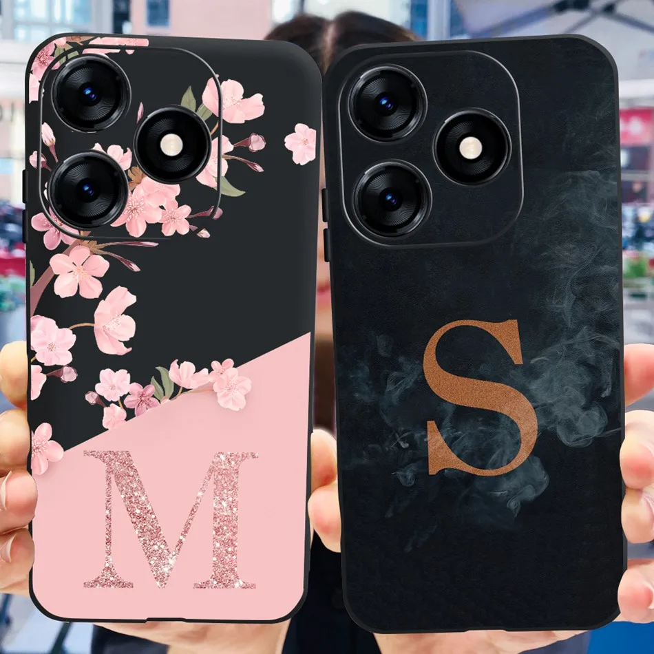 2023 Nový módny list pre Tecno Spark 10 10C 10 Pro 4g Soft Silikone TPU Telefónový zadný kryt pre Tecno Spark10 10 C 10Pro