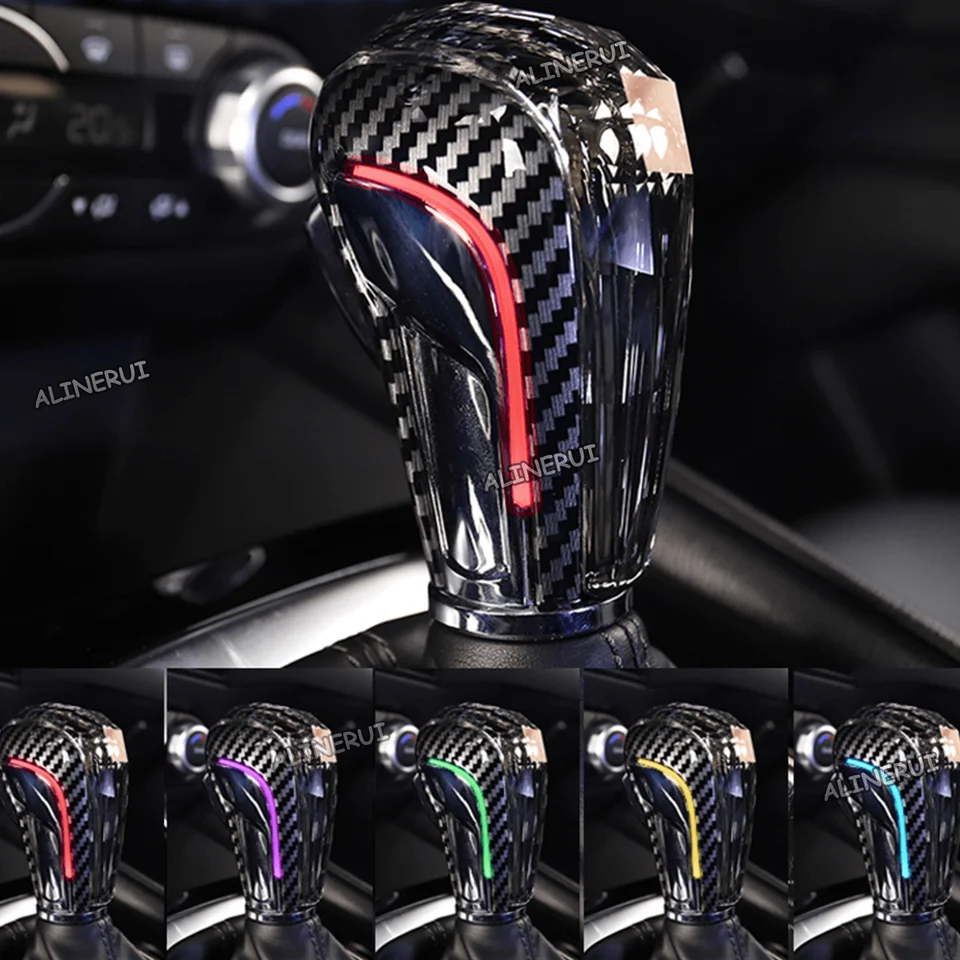 2023 Posledný pre Mazda Series 2 3 Atenza Axela CX-5 CX-40 CX-30 CX-8 Crystal Gear Shift Gomb so svetelným krytom prevodovky