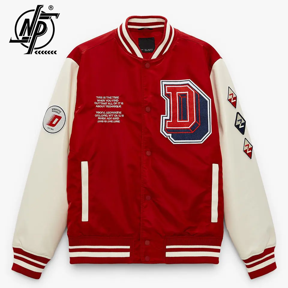 2023 Zimná baseballová bunda Men High Street Letter vyšíva módny kabát unisex retro nadmerné bombardéry Outwear Y2K Top