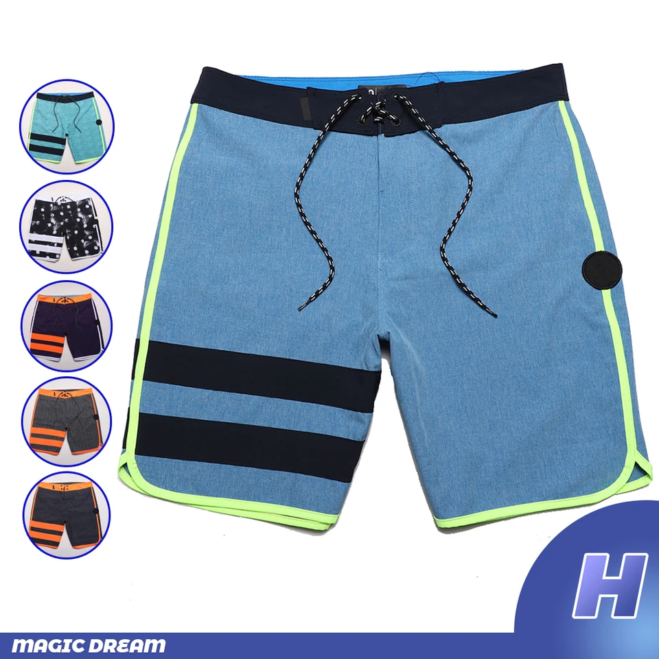 2023 Značka Summer Board Short Men Phantom Bermuda Beach Shorts Muži plávajú kraťasy nepremokavé rýchle suché príležitostné plavky