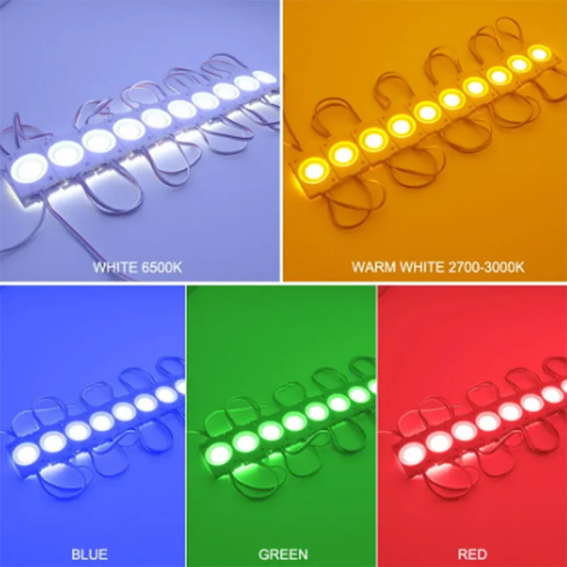 2024 100ks modul 12V Cob Light Reklama dizajn podsvietenie obchod s nepremokavý
