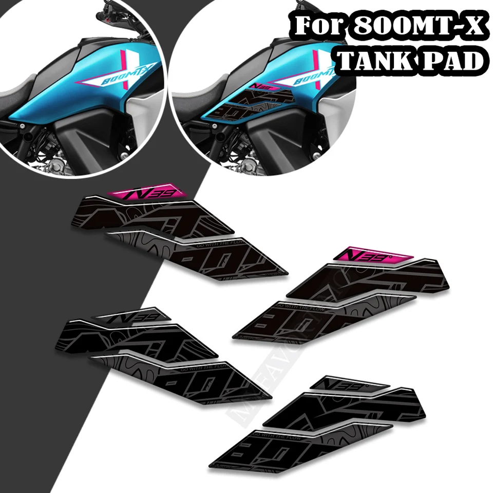 2024 2025 pre CFMoto 800MT -X 800MT 800 MT - X Adventure Bike Protector Tank Podložka Kad Know Quaring Fender nálepky