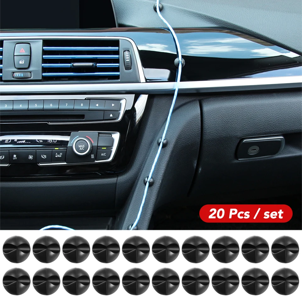 2024 20ks nálepky na klipové klipky pre Ford Fiesta Focus Mondeo EcoSport Kuga Focus St St