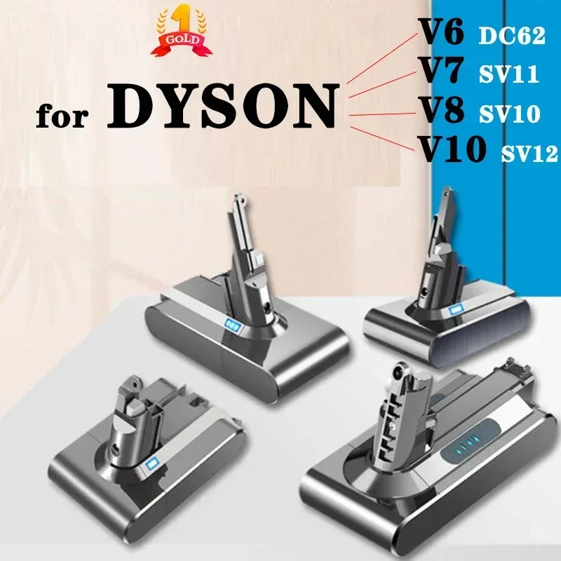 2024 21,6V 28000MAH LI-ION batéria pre dyson v6/v7/v8/v10 DC62 DC74 SV09 SV07 SV03 965874-02 VACOVÝ ČASŤ BATTERICKÝCH