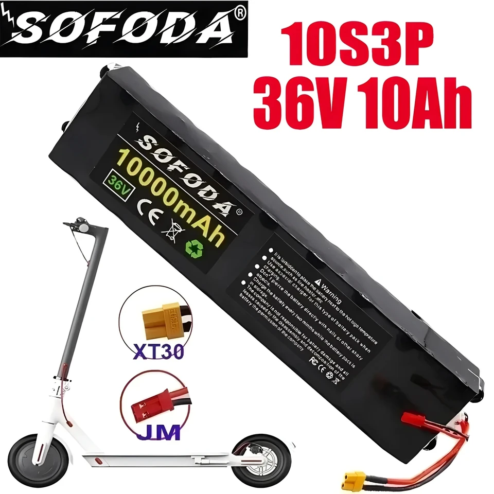 2024 36V 10AH batéria pre kolobežky pre batériu Xiaomi Mijia M365, elektrický skúter, doska BMS pre Xiaomi M365 Bateria M365