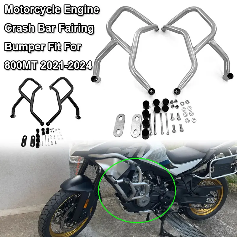 2024 800 MT motocyklové diaľničné motoru strážca nárazník Bumper Fit Fit for CFMoto 800MT MT800 2021 2022 23