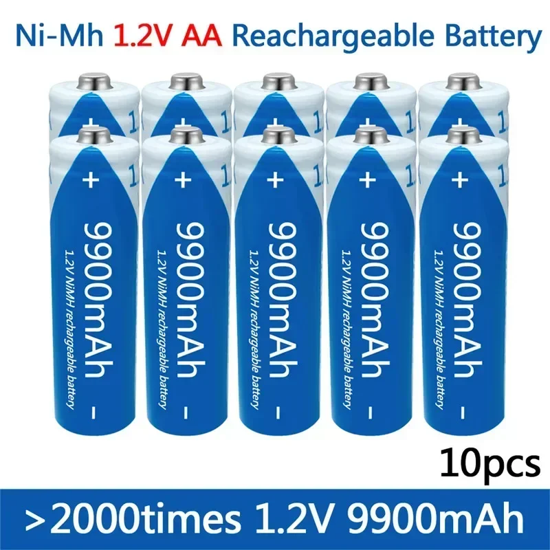 2024 Batería prepočítateľná para pistola de temperatura, pila aa de 1,2v, 2500 mAh, ni-MH, para ratón de juguete con kontrolu Remoto Remoto