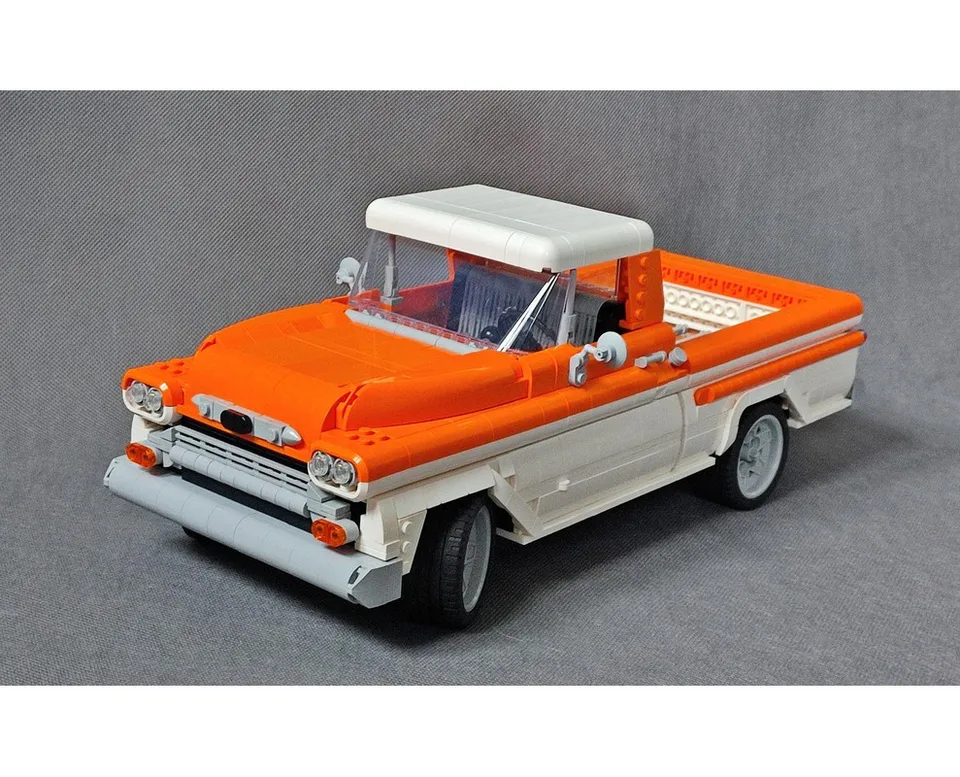2024 Chevrolet City Cars Classic Speed ​​Champion Build Block Model Model Detský pretekársky darček