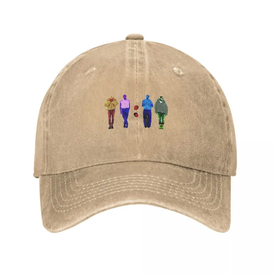 2024 Chris Brown Rapper 1111 Series Album Series Merch Washed Baseball Cap Hip Hop Dad Hats Summer Men Adult Hippie Snapback čiapka