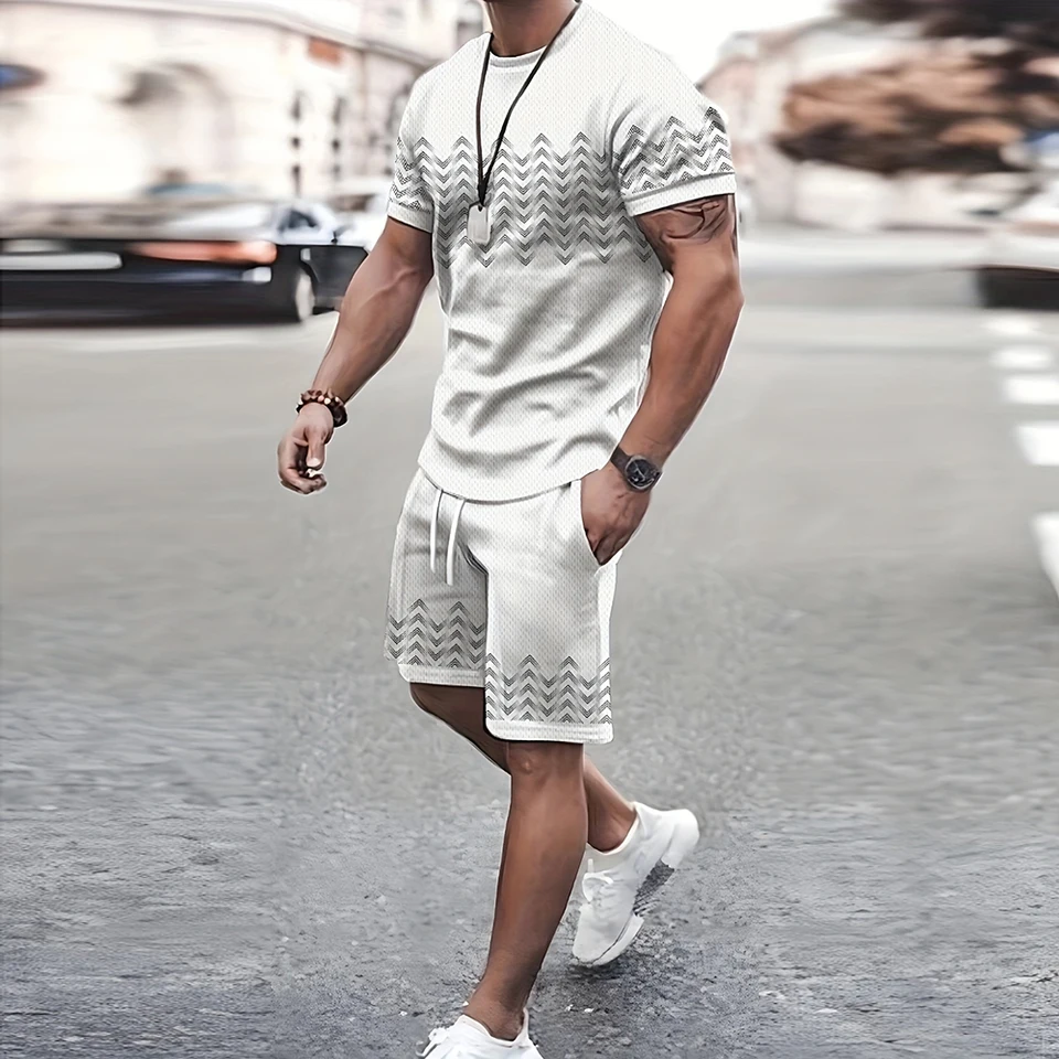 2024 Fashion Pánske športové oblečenie Vytlačené formát nadmerne nadmerne mužskému mužskému štýlu Y2K Sur
