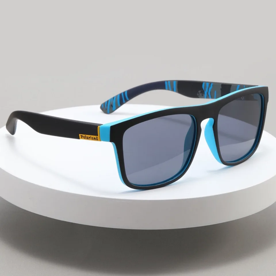 2024 Fashion Square Vintage Polarizované slnečné okuliare Muži Ženy Retro jazda Fishing Luxusný dizajnér značky Sun Glasses UV400 okuliare UV400